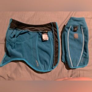 Two ruffwear dog sweaters